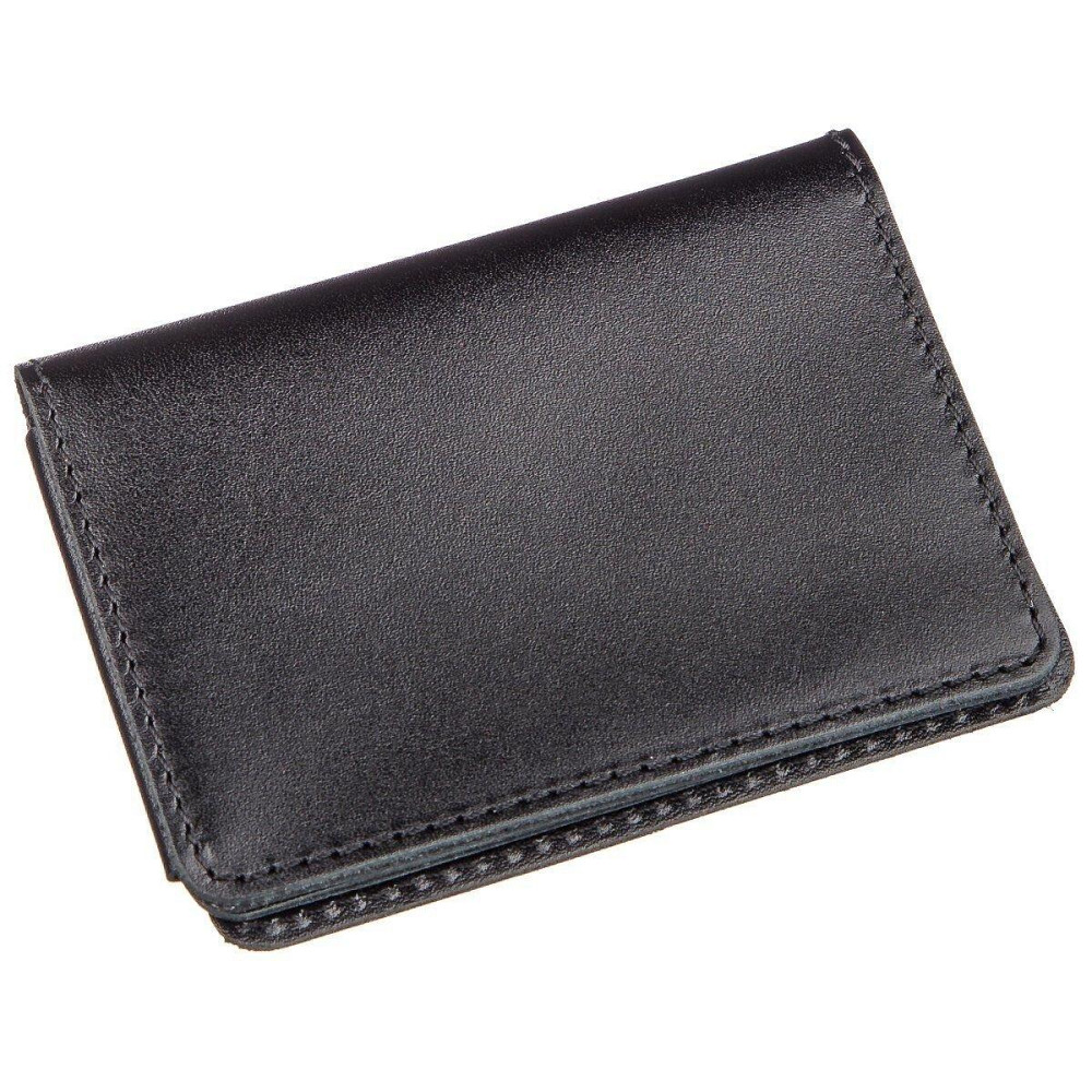 Обложка для авто документов на 3 слота кожаная Shvigel 13966 Черная Киев - изображение 2