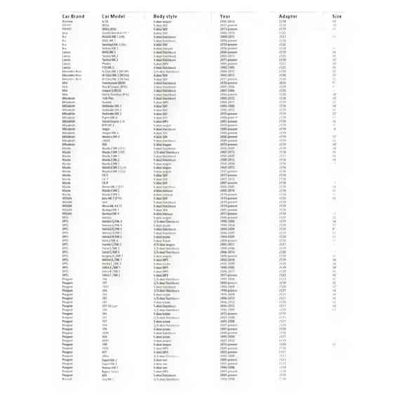 Щітка двірника заднього carway безкаркасна flat rear 275мм (+ 8 адапт.) Мукачево