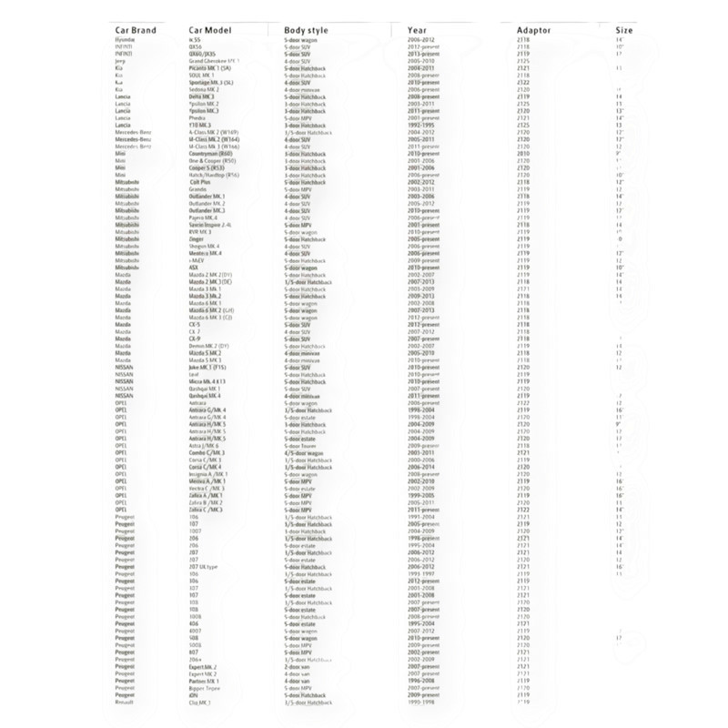 Щетка дворника заднего carway безкаркасная flat rear 275мм (+ 8 адап.) Мукачево - изображение 5