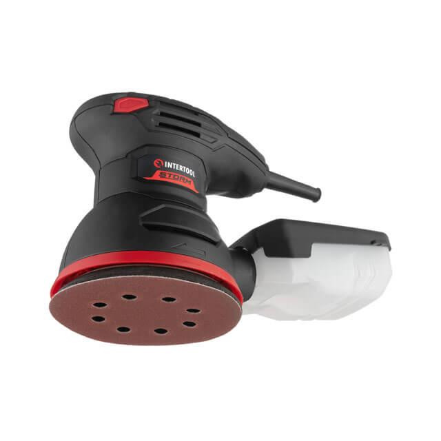 Шлифмашина эксцентриковая, 0.3 кВт, 5000-12000 об/мин, 125 мм, ход эксцентрика 2 мм, STORM INTERTOOL WT-0541 Киев - изображение 2
