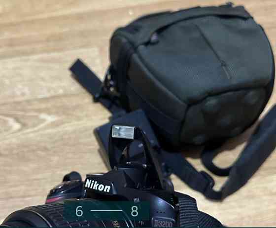 Фотоаппарат фотокомплект Nikon D3200 +
аксесуари. Киев