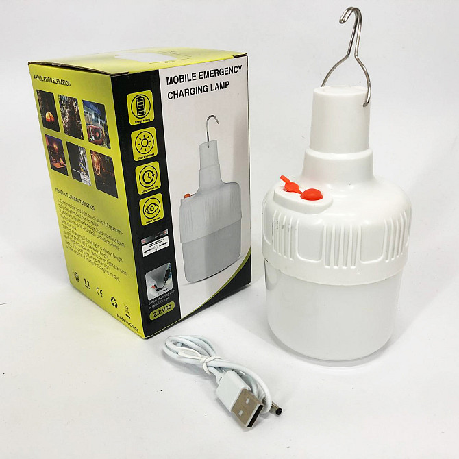 Ліхтар для використання на природі, Акумуляторний ліхтар для кемпінгу worklight, Кемпінговий світильник UV-58 Львів - фото 5