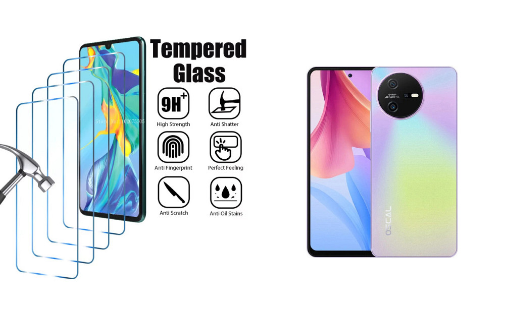 Захисне скло ArmorGlass для Blackview Oscal Tiger 12 – стійке до подряпин та ударів Київ - фото 1