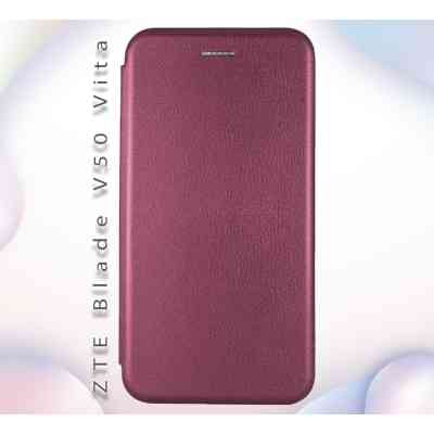 Чехол для мобильного телефона BeCover Exclusive ZTE Blade V50 Vita Red Wine (712195) Винница