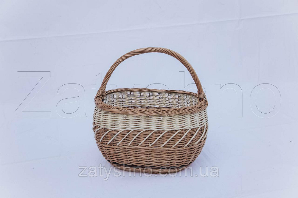 Корзина для пасхи | плетеная пасхальная корзина из лозы | пасхальная корзина Киев - изображение 1