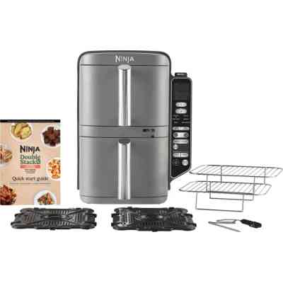 Мультипіч Ninja Double Stack XL 2-Level Hot Air Fryer 9,5 л with Smart Cook System (SL451EU) Вінниця