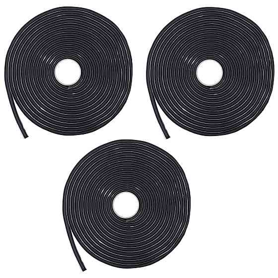 Синтетичний герметик із бутилової маси ButylTape чорний (3шт в уп) чорний 8мм х 6м APP, 040712 Вінниця