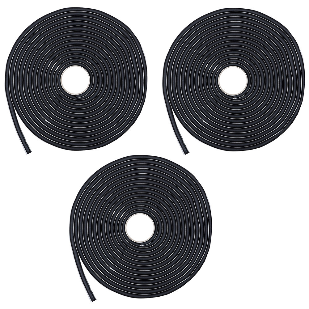 Синтетичний герметик із бутилової маси ButylTape чорний (3шт в уп) чорний 8мм х 6м APP, 040712 Вінниця - фото 2