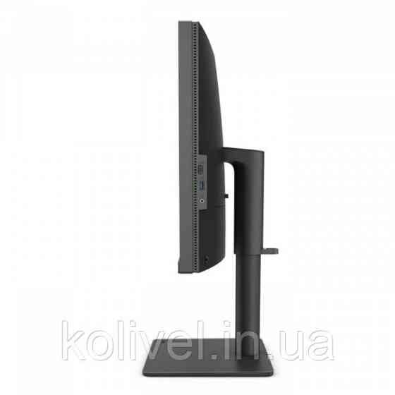 TFT 27" BenQ PD2705U, 4K UHD, IPS, 99% sRGB, HDMI, DP, USB-C, USB-hub, HAS, колонки, темно-сірий Київ