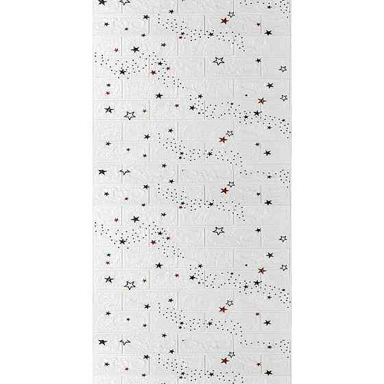 Панель стеновая в рулоне 3D 700мм*3,08м*3мм звёзды (D) SW-00002265 Днепр