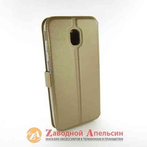 Чохол книжка Samsung J3 2017 J330 Nillkin Case gold Одеса