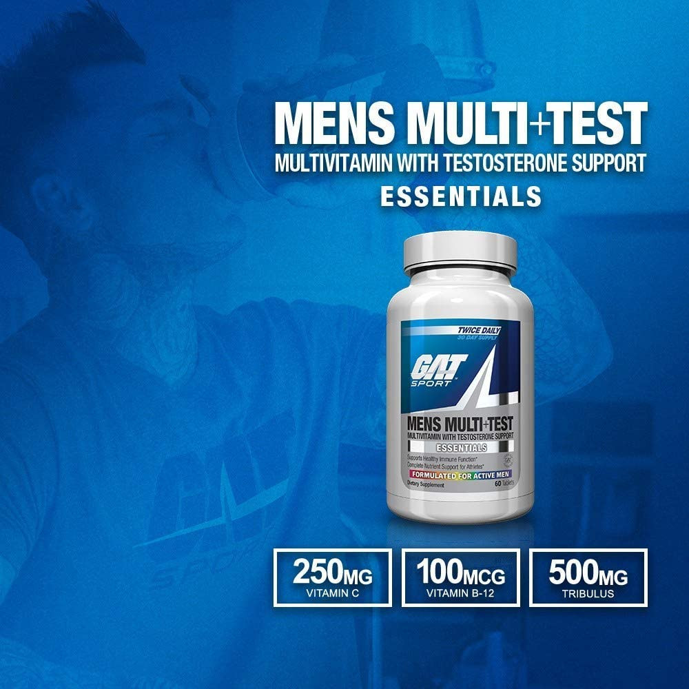 Вітамінно-мінеральний комплекс для чоловіків German American Technologies Men's Multi+Test 60 tabs Луцьк - фото 2