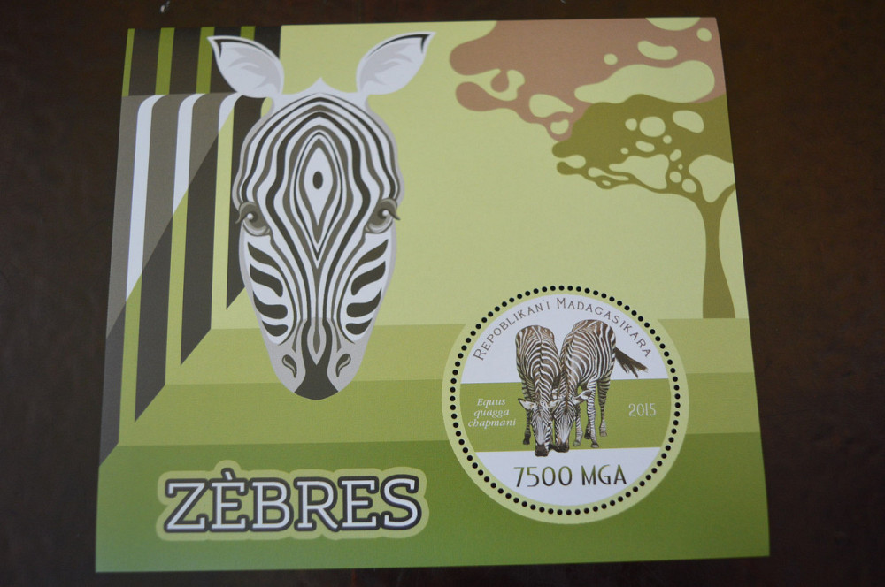 Мадагаскар. Марки. Фауна. Блок. 2015 рік (А-22) Полтава - фото 1