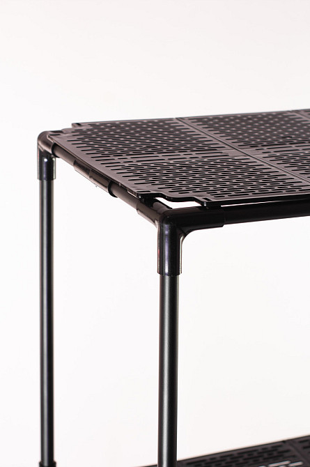 Підставка для квітів Lima 60. Триповерховий (трьохярусний) металевий підлоговий стелаж для кімнатних Борисполь - изображение 4