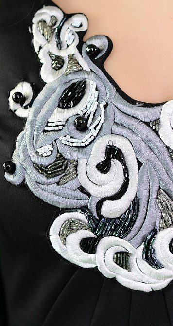 Нарядное черное платье (48) Киев - изображение 4