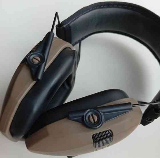 Активні захисні навушники Walker's Razor Slim Tacti-Grip (FDE) Харків