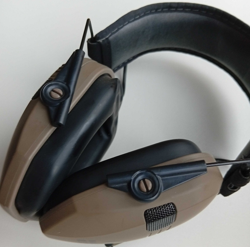 Активні захисні навушники Walker's Razor Slim Tacti-Grip (FDE) Харків - фото 2