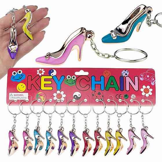 Брелоки для ключів жіночий Туфелька 12 шт. Київ