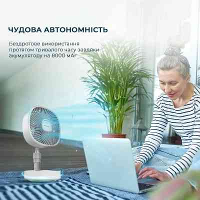 Вентилятор Cecotec EnergySilence 1000 FoldAir Portable (CCTC-08361) Винница