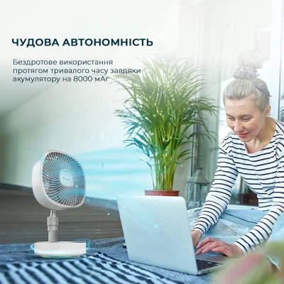 Вентилятор Cecotec EnergySilence 1000 FoldAir Portable (CCTC-08361) Винница - изображение 3