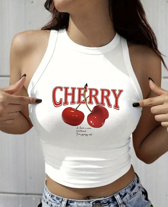 Топ жіночий білий Смела - изображение 1