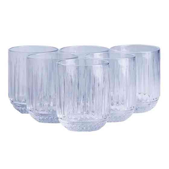 TS Kitchen Набір склянок 6 шт по 250 мл із товстого скла Київ