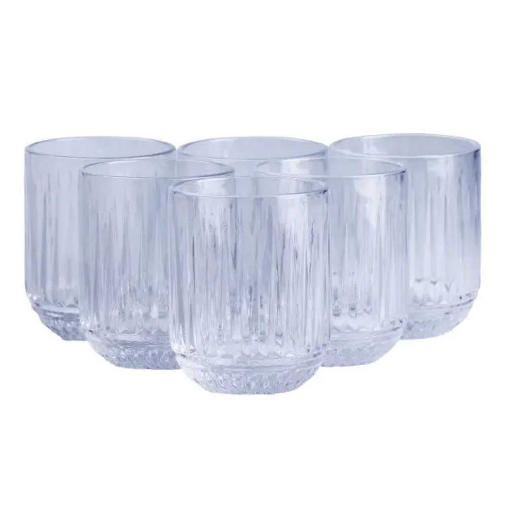 TS Kitchen Набір склянок 6 шт по 250 мл із товстого скла Киев - изображение 2
