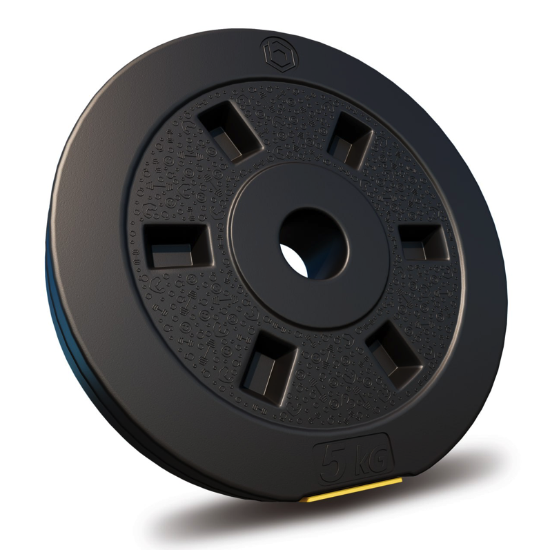 Набор со штангой и гантелями Besport PowerPro 86кг с w-образным грифом 120см Киев - изображение 6