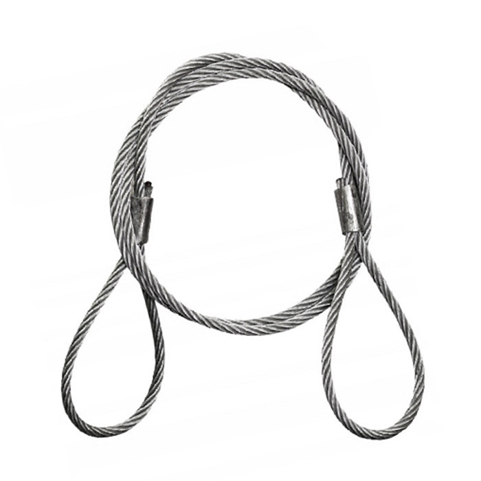 Трос буксировочный стальной ТБ 25,0 т (петля-петля) 7500 Одесса - изображение 1