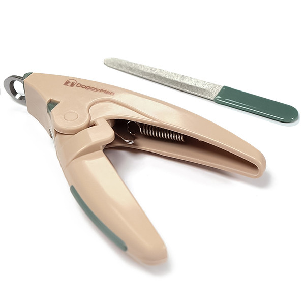DoggyMan BS Nail Clippers With File ДОГГІМЕН КІГТЕРІЗ ГІЛЬЙОТИНА ТА ПИЛКА для собак Київ - фото 1