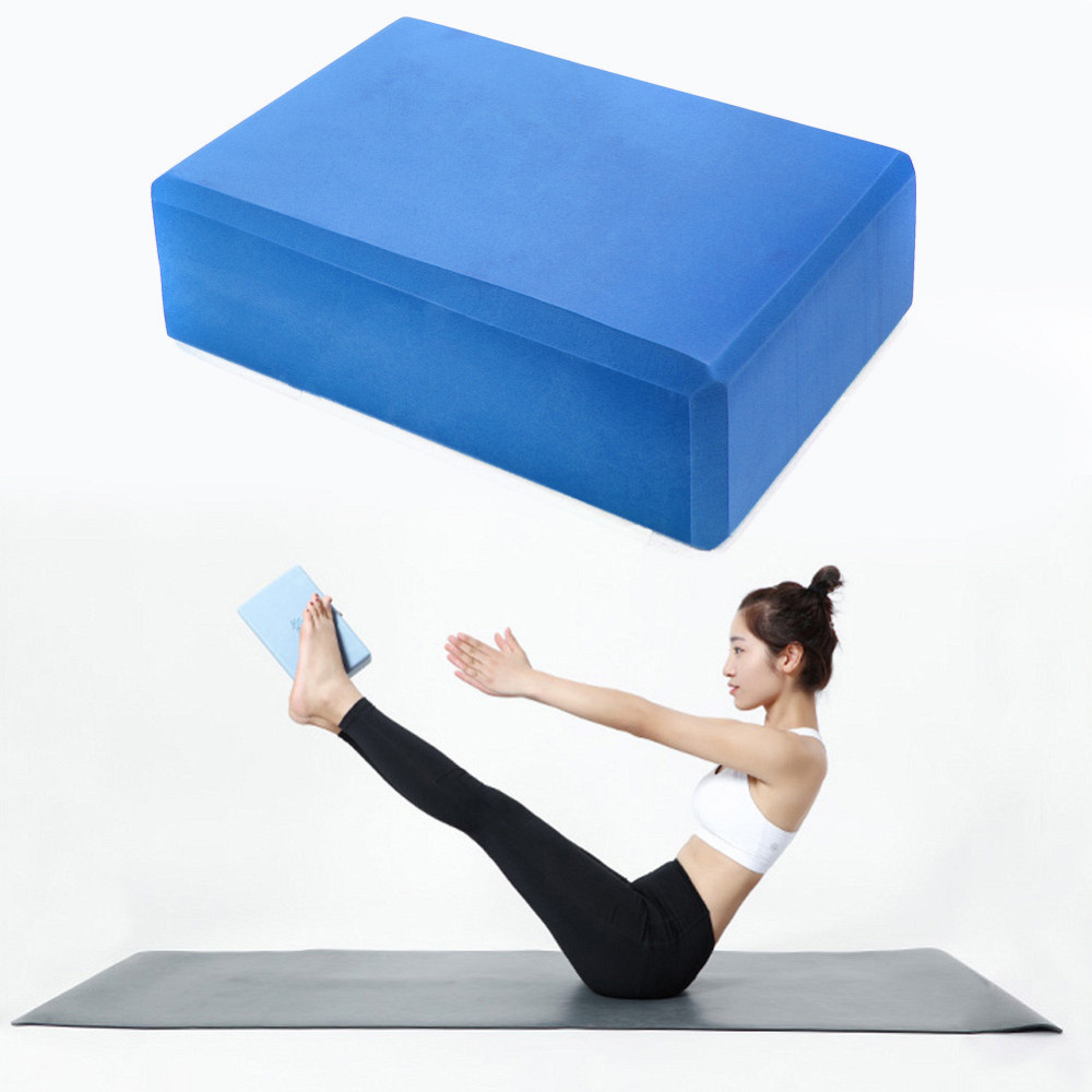 Блок для йоги 23*15*6 см Вишнёвое - изображение 3