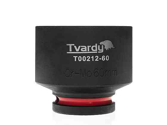 Головка ударна "Tvardy" з хром-молібденової сталі (Cr-Mo)  3/4"  6-гранна 60 мм Київ