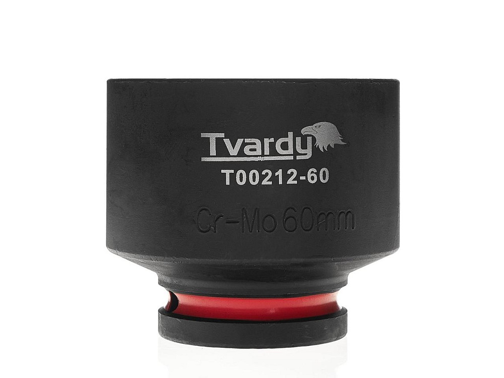 Головка ударна "Tvardy" з хром-молібденової сталі (Cr-Mo)  3/4"  6-гранна 60 мм Київ - фото 1