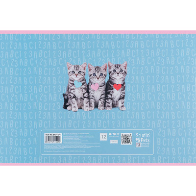 Альбом для малювання Kite Studio Pets, 12 аркушів (SP24-241) Вінниця - фото 3