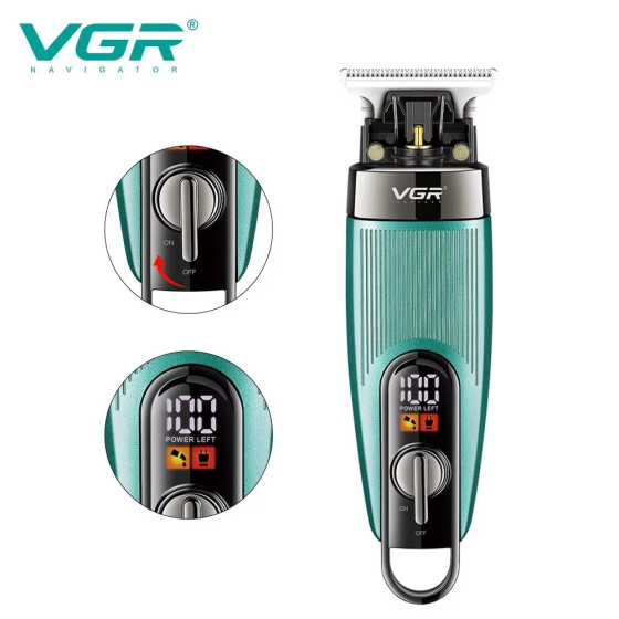 Машинка триммер для стрижки волосся VGR V-975 з насадками Вінниця