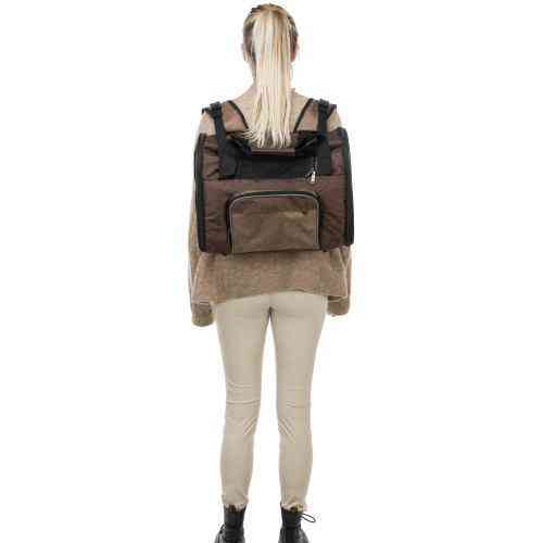 Рюкзак-переноска Trixie «Shiva» 41 x 30 x 21 см (коричнева) Вінниця