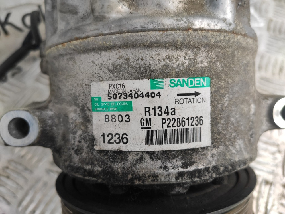 Компресор кондиціонера Opel Insignia 2.0 cdti 2009-2017 (P22861236) Ковель - фото 3