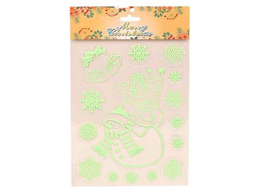Наклейки для окон 16*25см Christmas R33929/7 ТМ STENSON Киев - изображение 1