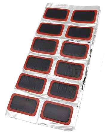 Латки з клеєм "RED SUN" для велокамери та матраців RS2401 Дніпро