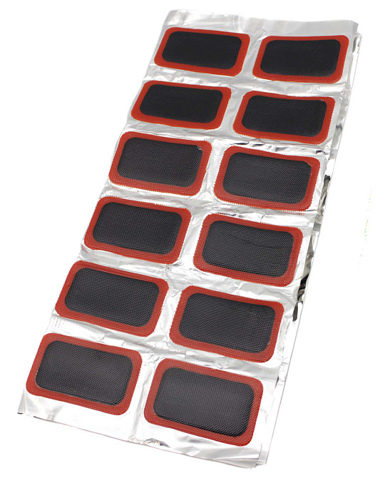 Латки з клеєм "RED SUN" для велокамери та матраців RS2401 Дніпро - фото 2