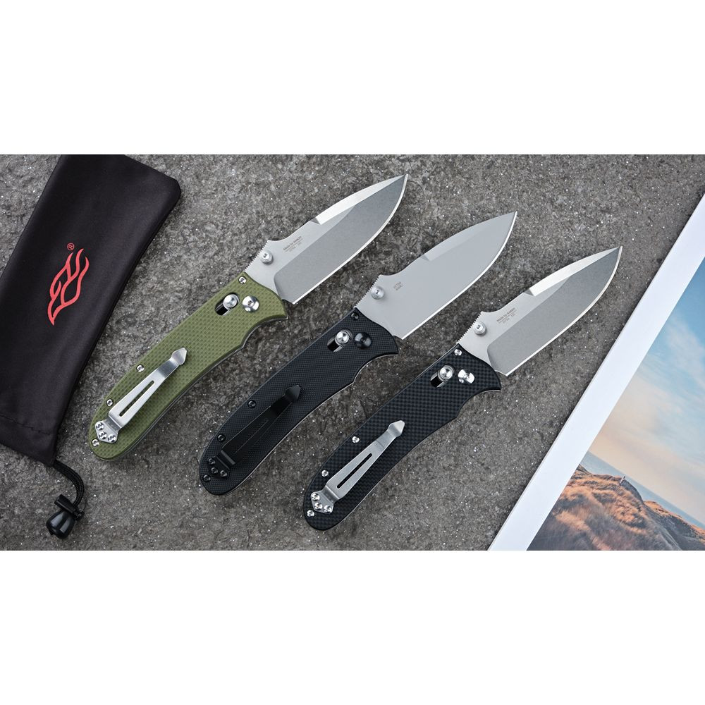 Ніж складаний Ganzo D704-BK чорний (D2 сталь) Київ - фото 8