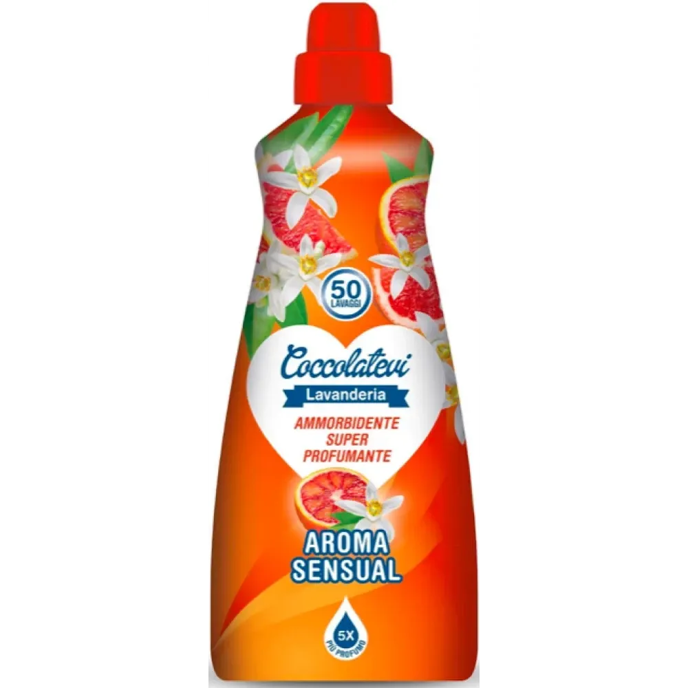 Концентрированный ополаскиватель Coccolatevi Ammorbidente AROMA SENSUAL, 1,25 l, 50 стирок Львов - изображение 1