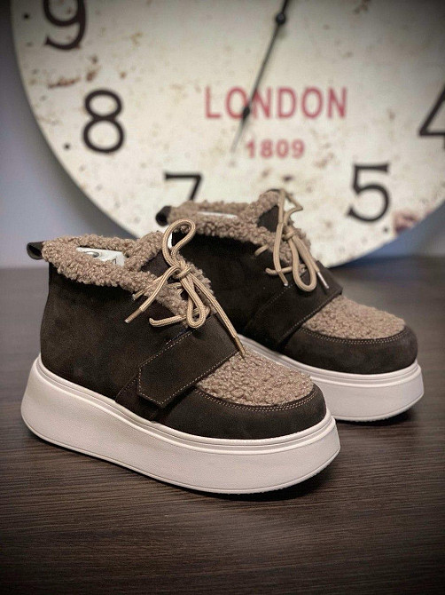 Ботинки M.KRAFT коричневые замша натуральная зимние размеры 38-40 (5706) Коломыя - изображение 1