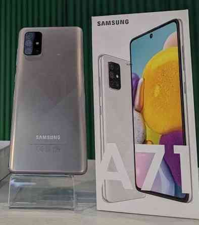 Смартфон Samsung Galaxy A 71 6/128Gb Silver Гарантія Trade in Київ
