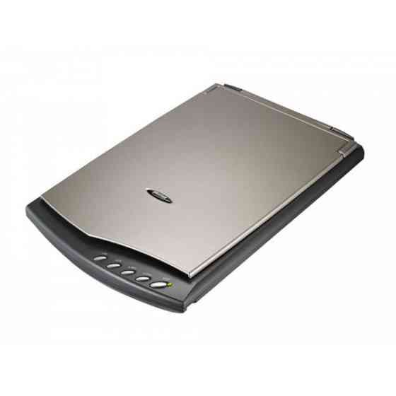 Сканер А4 Plustek OpticSlim 2610 Plus (1200x1200 dpi, 48 bit, LED, 4 стор/хв, планшетний, сірий) (0304TS) Київ