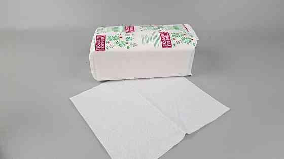 Полотенце бумажное v-складка белое(150листов) Харьков  (1 пачка) Харьков