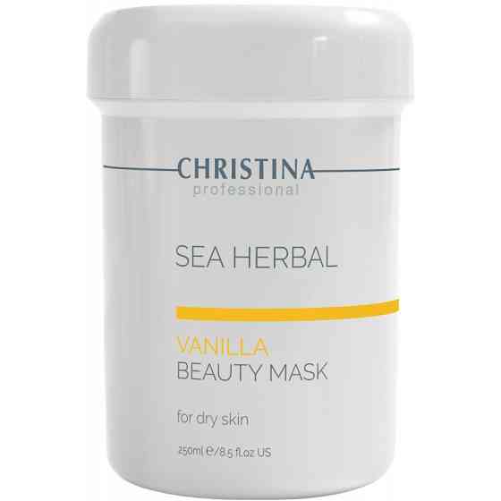 Ванільна маска краси для сухої шкіри Christina Sea Herbal Beauty Mask Vanilla 250 мл Дніпро