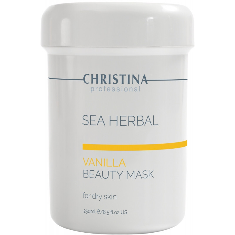 Ванільна маска краси для сухої шкіри Christina Sea Herbal Beauty Mask Vanilla 250 мл Дніпро - фото 1