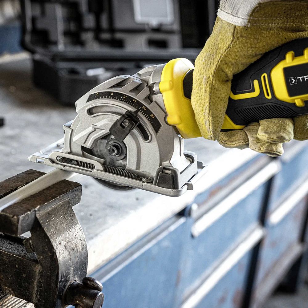 Пила циркулярная аккумуляторная мини Trotec PCSS 05-20V + кейс (4430000105) Вінниця - фото 15