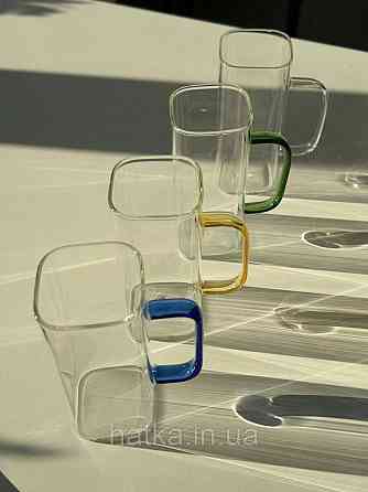 Кухоль чашка Olens "Чайний майстер" 350 мл 8030-277 зелена ручка Київ